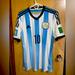 Adidas Shirts | Adidas Rare Argentina 2014 Men’s Size Small Soccer Jersey- Lionel Messi #10 | Color: Blue/White | Size: S