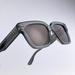 Gucci Accessories | Gucci Gg1084s 004 Sunglasses Shiny Grey Crystal Brown Square Unisex | Color: Brown/Gray | Size: Os