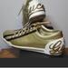 Gucci Shoes | Gucci Gold Patent Leather Sneakers Size 38 | Color: Gold | Size: 38eu