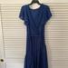 Ralph Lauren Dresses | Lauren By Ralph Lauren Full Length Gown. Size 14 | Color: Blue | Size: 14