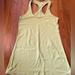 Lululemon Athletica Tops | Lululemon Racer Back Tank Top | Color: Green/Yellow | Size: 6