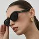 Gucci Accessories | Gucci Gg1170s 001 Sunglasses Black Grey Cat Eye Women | Color: Black/Gray | Size: Os