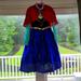 Disney Costumes | Disney Princess Anna Dress | Color: Blue/Purple | Size: 5/6
