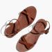 Madewell Shoes | Madewell The Boardwalk Crisscross Sandal Brown Size 8 | Color: Brown | Size: 8