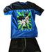 Disney Matching Sets | Euc Disney Junior Mickey Shirt/Short Set (6) | Color: Black/Blue | Size: 6b