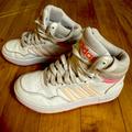 Adidas Shoes | Adidas High Tops Girls Shoes | Color: Pink/White | Size: 12.5g