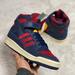 Adidas Shoes | Adidas Forum 84 High Mens Basketball Sneaker Shoes Blue Ie7202 New Multi Sz | Color: Blue/Red | Size: Various