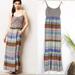 Anthropologie Dresses | Anthropologie Lilka Plaited Print Maxi Dress Size Xs | Color: Blue/Green | Size: Xs