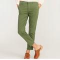 J. Crew Pants & Jumpsuits | J Crew Size 31t Vintage Slim-Straight Stretch Chino Pant Green High Rise Ab799 | Color: Green | Size: 31 Tall