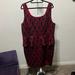 Torrid Dresses | Euc Torrid Collab With Rebel Black Lace And Red Bodicon Size 20 | Color: Black/Red | Size: 20