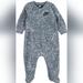 Nike One Pieces | New Nike Baby Boy's Digi Confetti Footed Coverall (Infant) Size 9 Months | Color: Gray/White | Size: 9-12mb