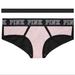 Pink Victoria's Secret Intimates & Sleepwear | New Victoria’s Secret Pink Logo Boybrief Panties - Medium | Color: Black/Pink | Size: M