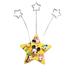 Disney Wall Decor | 1928-2001 Disney Hallmark Yellow Star Card Holder Mickey Goofy Pluto Donald | Color: Yellow | Size: Os