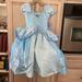 Disney Dresses | Disney Princess Dress Sz M Blue Hooped Skirt Nwt | Color: Blue | Size: Mg