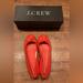 J. Crew Shoes | Jcrew Classic Leather Ballet Flats | Color: Red | Size: 9