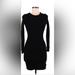 Michael Kors Dresses | Michael Kors Black Ribbed Sweater Dress Size Small. | Color: Black | Size: S