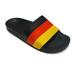 Adidas Shoes | Adidas Mens Size 5 Adilette Sandal Shower Slides G55381 Black Red Yellow Sandals | Color: Black | Size: 5