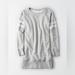 American Eagle Outfitters Dresses | Aeo Sweatshirt Dress | Color: Gray/White | Size: M