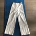 Zara Pants & Jumpsuits | Glamour House Of Brand Linen Straight Leg Linen Pants. Nwot. | Color: Cream | Size: M