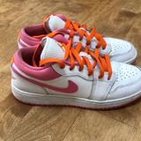 Nike Shoes | Girls Air Jordan “Pinksickle” Shoes. Size 6y. Worn Less Than 10 Times. | Color: Orange/Pink | Size: 6g