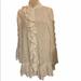 Free People Dresses | Free People White Lace Dress/Cover Up Sz Xs | Color: White | Size: Xs