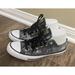 Converse Shoes | Converse Disney Frozen 2 Women's Size 8.5 Gray Enchanted Forest Shoes | Color: Black/Gray | Size: 8.5