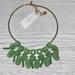 Kate Spade Jewelry | Kate Spade Vegas Jewels Emerald Green Choker Collar Bib Statement Necklace | Color: Gold/Green | Size: Os