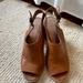 Madewell Shoes | Madewell Leather Sandals | Color: Tan | Size: 8