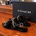 Coach Shoes | Gorgous Coach Eden Sigchn In Black | Color: Black | Size: 7