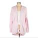 J. Crew Sweaters | J Crew | Slub Cotton-Blend Open Cardigan Sweater | Color: Pink | Size: M