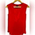 J. Crew Tops | J. Crew Sleeveless Women’s Lightweight Blouse / Top In Red Size 2 | Color: Red | Size: 2