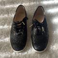 Kate Spade Shoes | Kate Spade X Keds Collab Sneakers | Color: Black/Gold | Size: 8