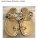 Jessica Simpson Shoes | Gold And Rhinestone Sandals Size 8.5 | Color: Gold/Silver | Size: 8.5