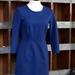 J. Crew Dresses | Blue J. Crew Dress With 3/4 Sleeve | Color: Blue | Size: 4p