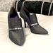 Nine West Shoes | Fabulous Nine West Heels! | Color: Black/Gray | Size: 9.5