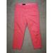 J. Crew Pants & Jumpsuits | J Crew Pants Womens 4 Pink Scout Chino Flat Front Mid Rise Preppy Cotton | Color: Pink | Size: 4
