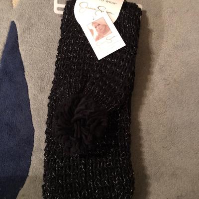 Jessica Simpson Accessories | Jessica Simpson Cold Weather Set | Color: Black/Silver | Size: Os