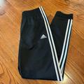 Adidas Bottoms | Adidas Tricot Joggers - Boys Large 14/16 | Color: Black/White | Size: Lg 14/16