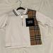 Burberry Shirts & Tops | Boys Burberry Shirt Size 2t In Excelent Condition | Color: Brown/Silver | Size: 2tb