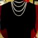Kate Spade Dresses | Black Holiday Dress. With Red Bow And Fake Painted Pearl Necklace. | Color: Black | Size: 10g