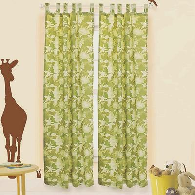 Disney Accents | Camoflauge Green Tab Top Curtains 2 Panels 4284 | Color: Green | Size: 42 X 84
