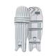 Gunn & Moore GM Cricket Batting Pads | 202 Ambi | Traditional Cotton & Cane | Small Adult Ambidextrous - 17" | Approx Weight 2.10 kg | 1 Pair | White