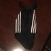 Adidas Swim | Adidas Girls One Piece Black With White Stripes On Sides Bathing Suit Size Small | Color: Black/White | Size: Sg