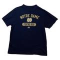 Adidas Shirts | Adidas Notre Dame Fighting Irish Men's T Shirt Dark Blue Size M | Color: Blue | Size: M