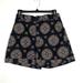 Anthropologie Shorts | Anthropologie Maeve Abstract City Black With Medallion Print Shorts Size 4 | Color: Black | Size: 4