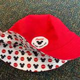 Disney Accessories | Coca-Cola/ Disney Reversible Bucket Hat | Color: Red/White | Size: Os