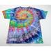 Disney Shirts | Disney Walt Disney World Graphic Tie Dye T-Shirt Size L | Color: Green/Purple | Size: L