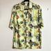 Disney Shirts | Disney World Men’s Tiki Surf Hawaiian Shirt M | Color: Blue/Green | Size: M