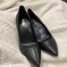 Michael Kors Shoes | Michael Kors New Black Leather Pointy Toe Pumps Heels Shoes Women’s 5.5 M | Color: Black | Size: 5.5