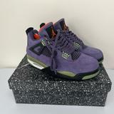 Nike Shoes | Brand New Wmns Air Jordan 4 Retro Sneakers | Color: Purple | Size: 10